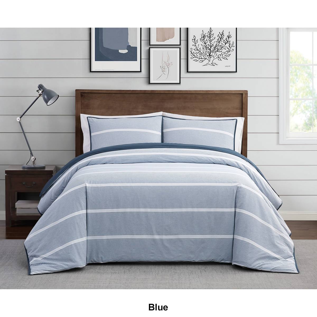 Brooklyn Loom Niari Yarn Dye Stripe Duvet Cover Set