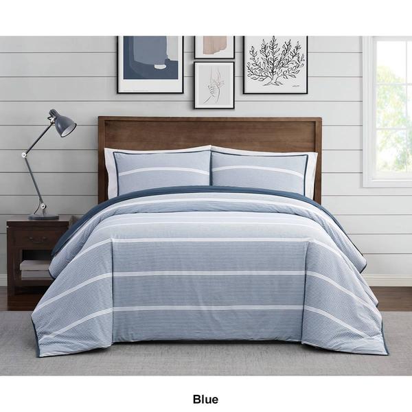 Brooklyn Loom Niari Yarn Dye Stripe Duvet Cover Set alternate view