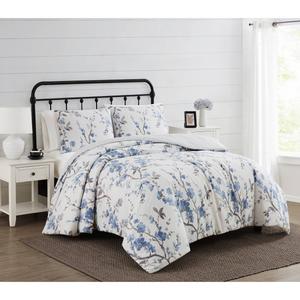 Cannon Kasumi Floral 3pc. Duvet Cover Set
