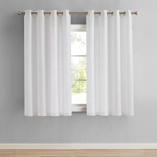 Remi Textured Sheer Grommet Panel Curtain alternate view