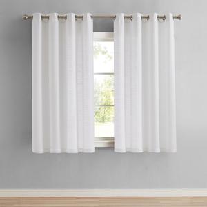 Remi Textured Sheer Grommet Panel Curtain alternate view