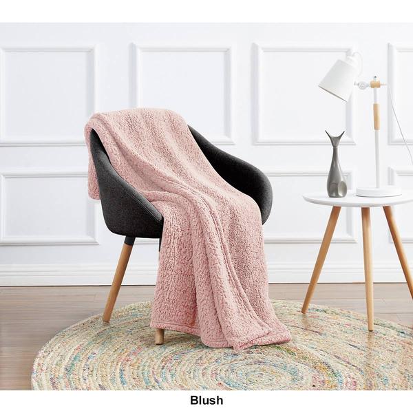 My World Cloud Sherpa Throw alternate view