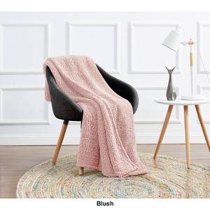 My World Cloud Sherpa Throw alternate view