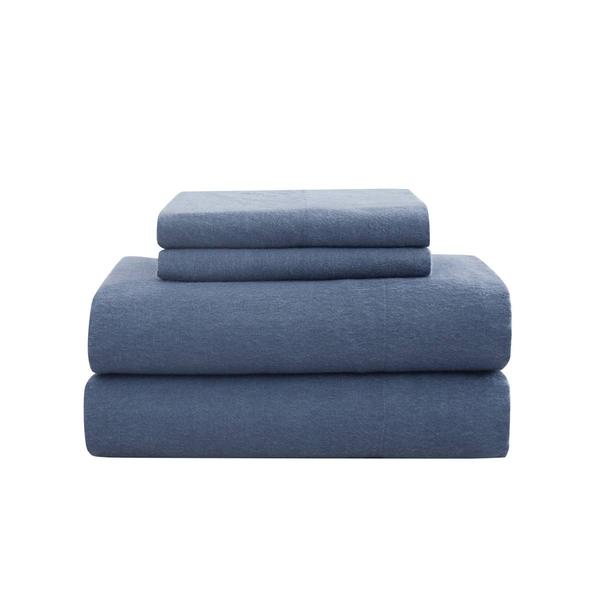 London Fog Solid Flannel Sheet Set