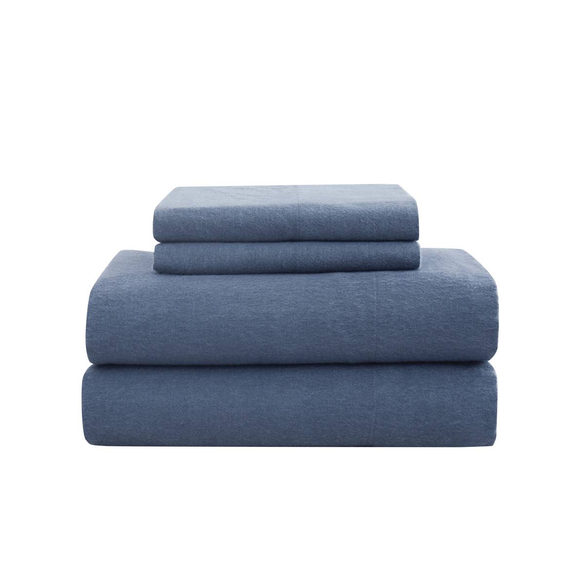 Truly Soft Solid Twin Flannel Sheet Set