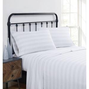 Truly Soft Bryce Stripe Twin Flannel Sheet Set alternate view