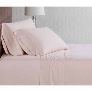 Cannon 200 Thread Count Solid Percale Sheet Set alternate view