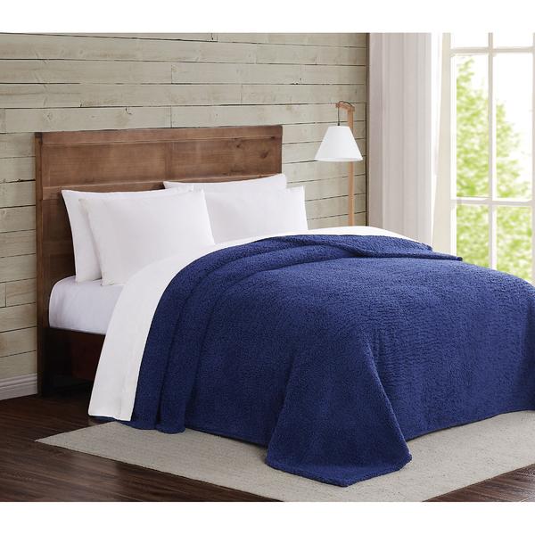 Brooklyn Loom Marshmallow Sherpa Blanket