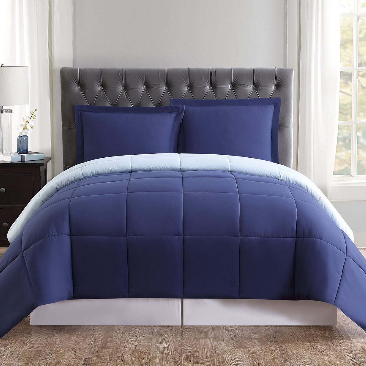 Truly Soft Everyday Reversible Comforter Set