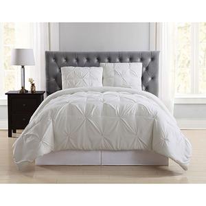 Truly Soft Pleated 3pc. Comforter Set