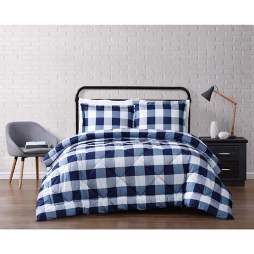 Truly Soft Everyday Buffalo Plaid Reversible Comforter Set
