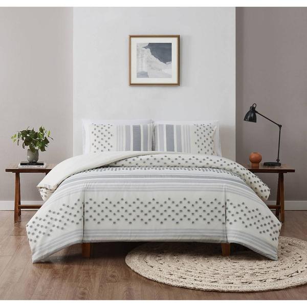 Brooklyn Loom Mia Tufted Texture Duvet Cover Set
