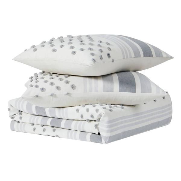 Brooklyn Loom Mia Tufted Texture Duvet Cover Set alternate view