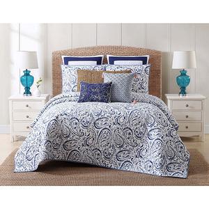 Oceanfront Resort Indienne Paisley 3pc. Quilt Set