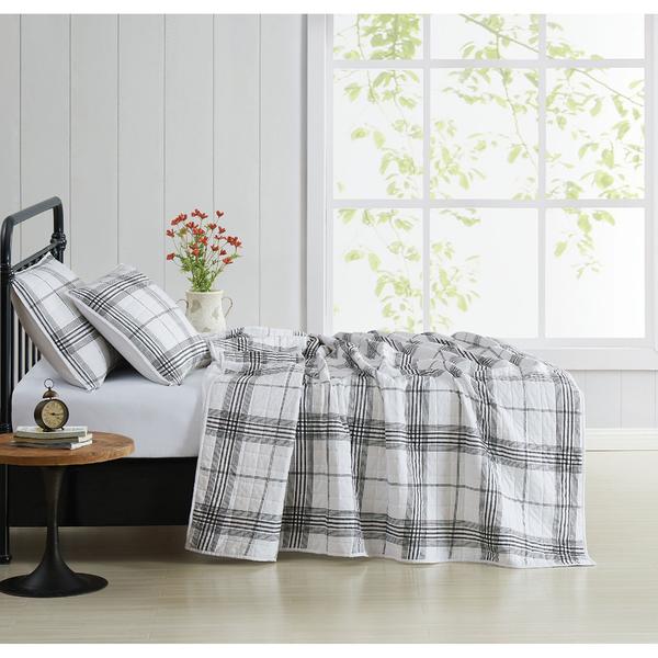 Cottage Classics Cottage Plaid 3pc. Quilt Set alternate view