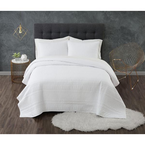 Truly Calm Antimicrobial 3pc. Quilt Set