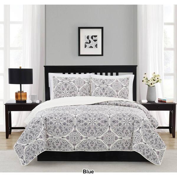 Cannon Gramercy Medallion 3pc. Quilt Set alternate view