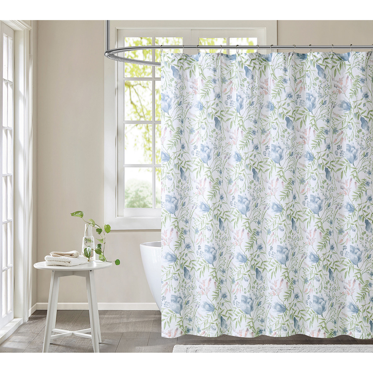 Cottage Classics Field Floral Shower Curtain