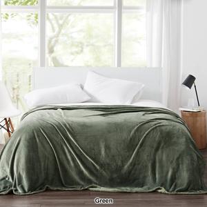Cannon Solid Plush Blanket alternate view