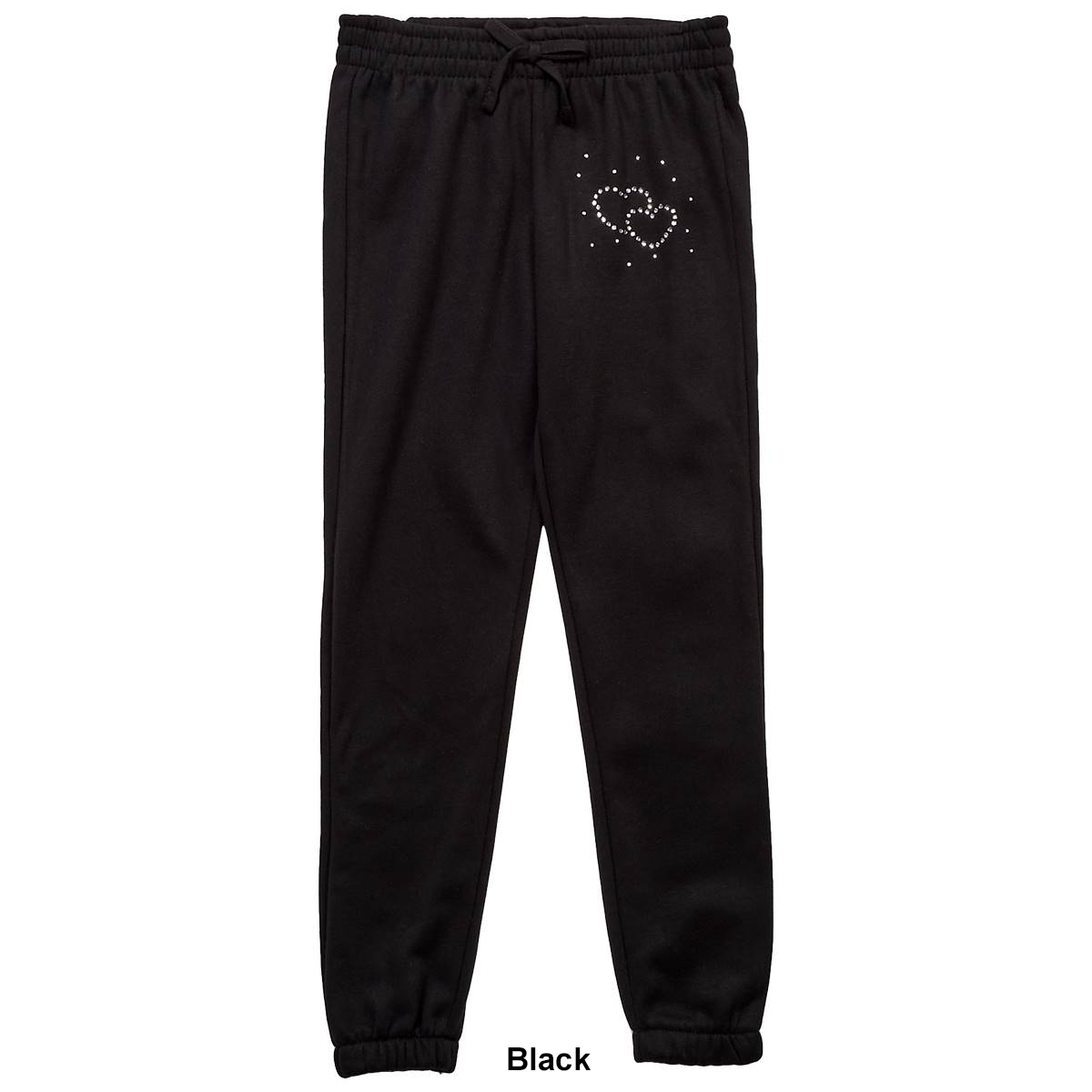 Girls (7-16) Star Ride(R) Heart Rhinestone Sweatpants