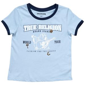 Girls (7-16) True Religion Short Sleeve Buddha Logo Tee