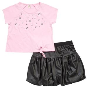 Girls (7-16) Sweet Butterfly(R) Grommet Tee & Bubble Skort alternate view