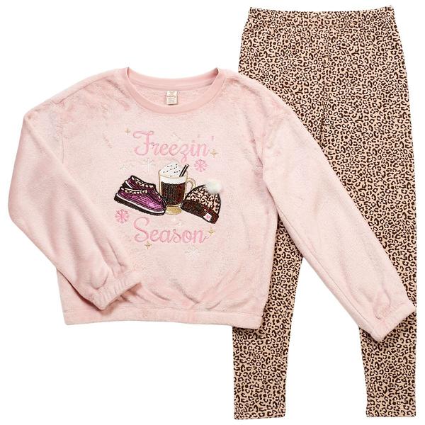 Girls (4-6x) Sweet Butterfly(R) Freezin' Season Top w/ Leggings Set