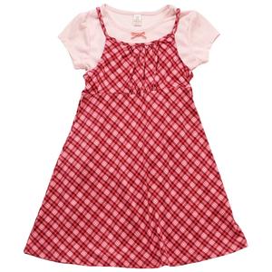 Girls (7-16) Sweet Butterfly(R) Ribbed Tee & Yummy Plaid Jumper