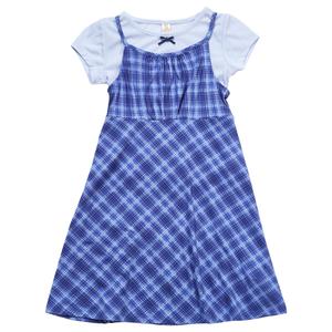 Girls (7-16) Sweet Butterfly(R) Short Sleeve Tee/Yummy Plaid Jumper