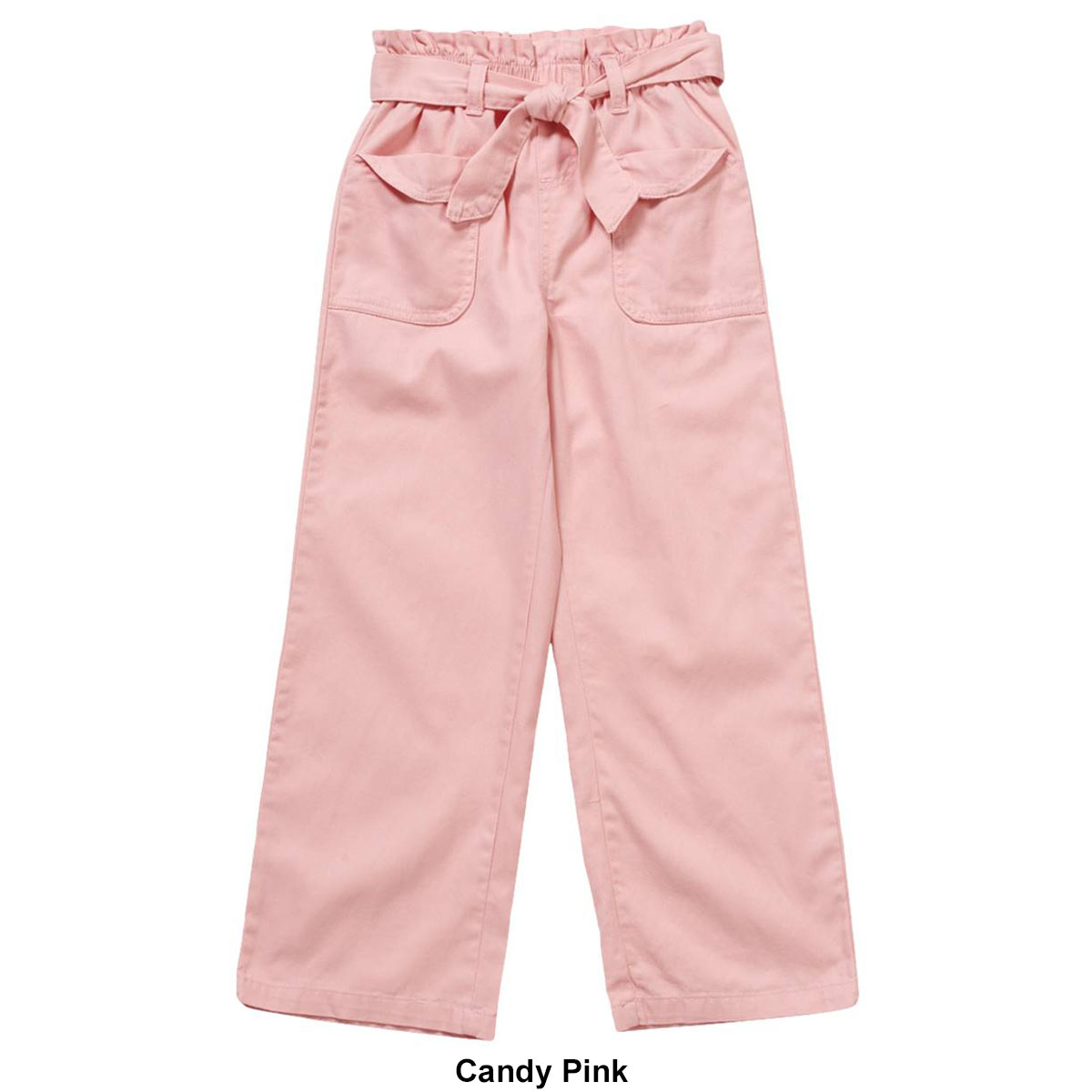 Girls (7-16) Wallflower Wide Leg Paperbag Pants