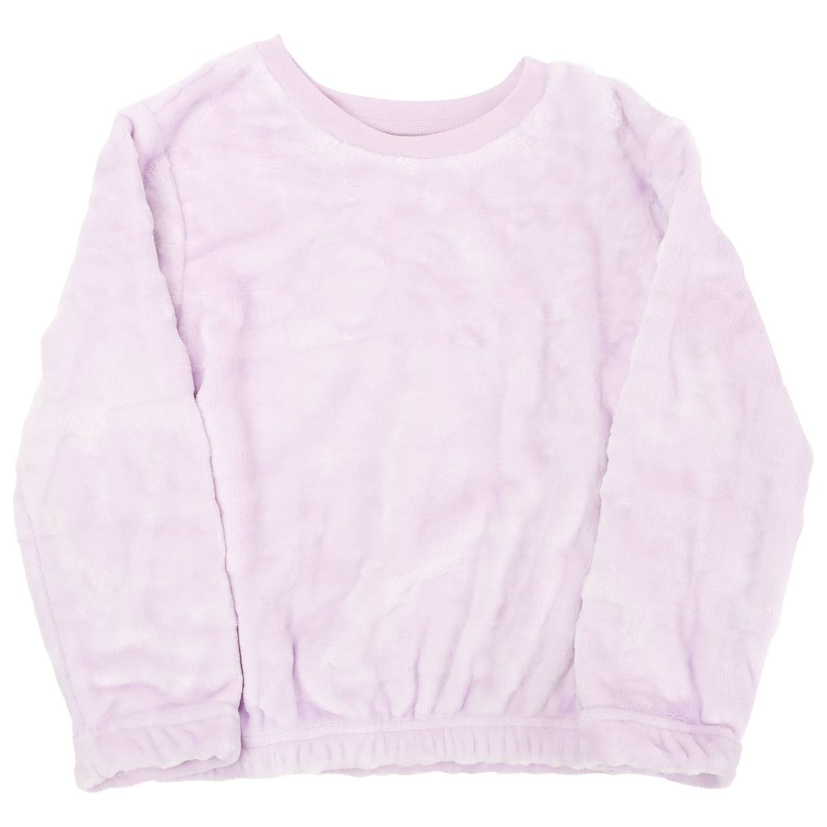 Girls (4-6x) Star Ride(R) Embossed Fuzzy Flowers Sweatshirt