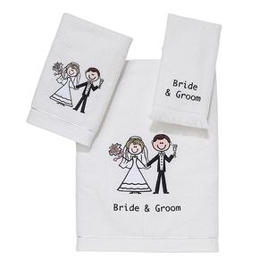 Avanti Linens Bride & Groom Towel Collection