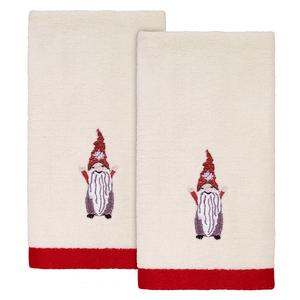Avanti Christmas Gnomes Fingertip Towels