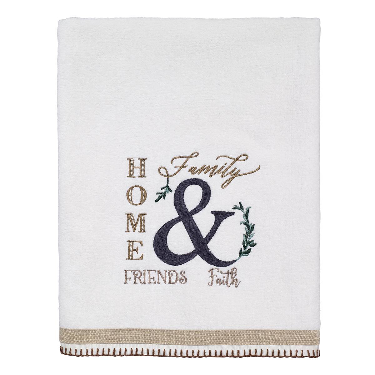 Avanti Modern Farmhouse Bath Towel