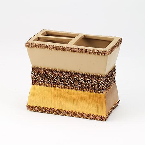 Avanti Braided Medallion Toothbrush Holder