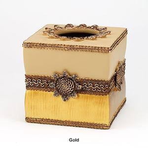 Avanti Braided Medallion Tissue Box Cover alternate view