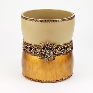 Avanti Braided Medallion Wastebasket