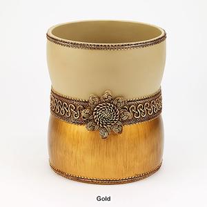 Avanti Braided Medallion Wastebasket alternate view
