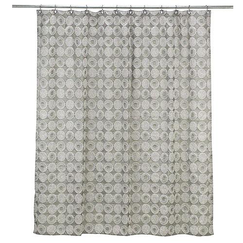 Avanti Galaxy Shower Curtain - Silver