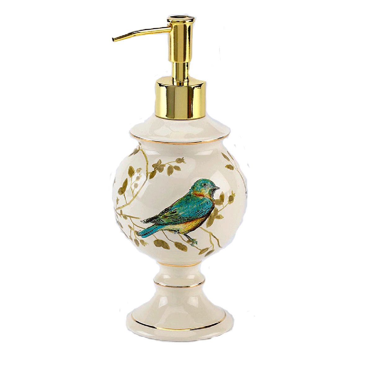 Avanti Gilded Birds Lotion Pump