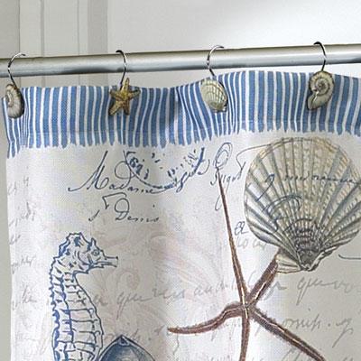 Avanti Antigua Shower Curtain Hooks alternate view