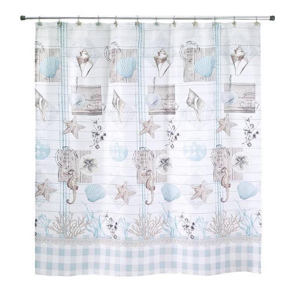Avanti Farmhouse Shell Shower Curtain alternate view