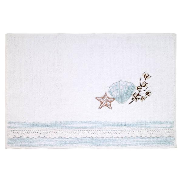 Avanti Farmhouse Shell Bath Rug