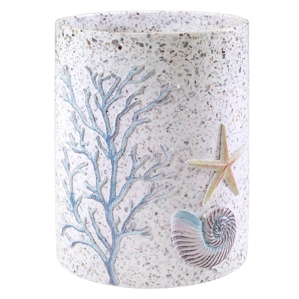 Avanti Coastal Terrazzo Wastebasket