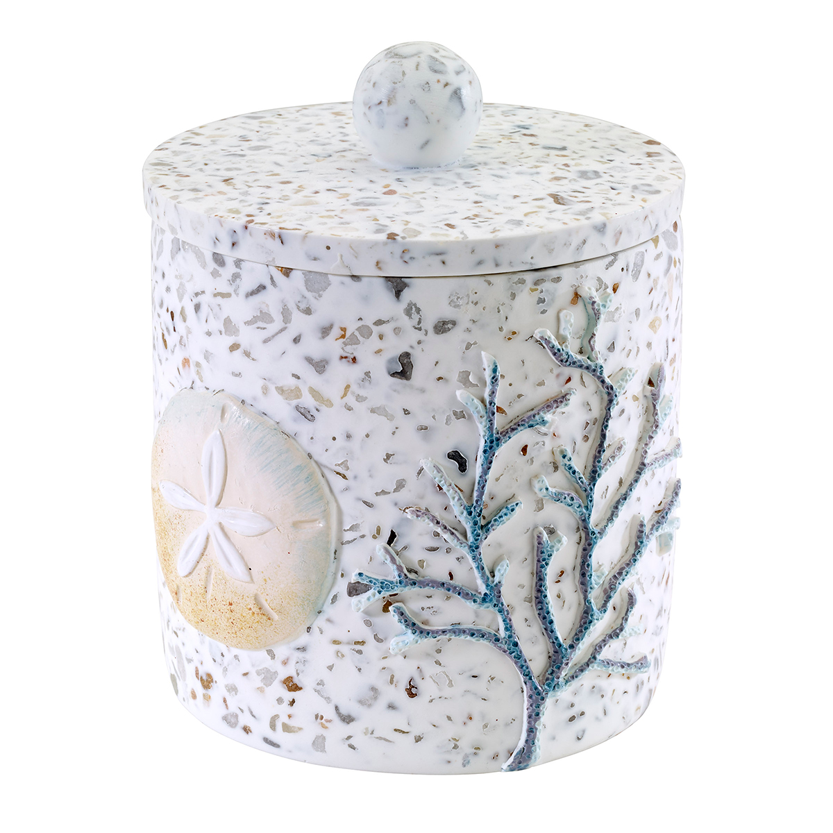 Avanti Coastal Terrazzo Bathroom Jar