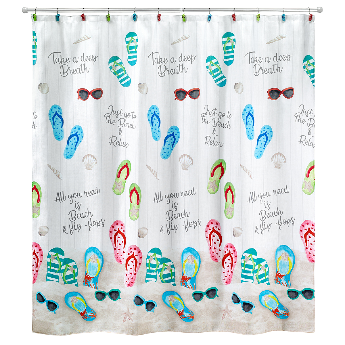 Avanti Beach Mode Shower Curtain