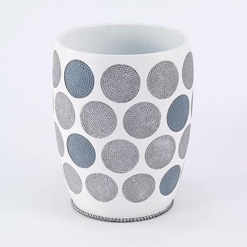 Avanti Dotted Circles Wastebasket