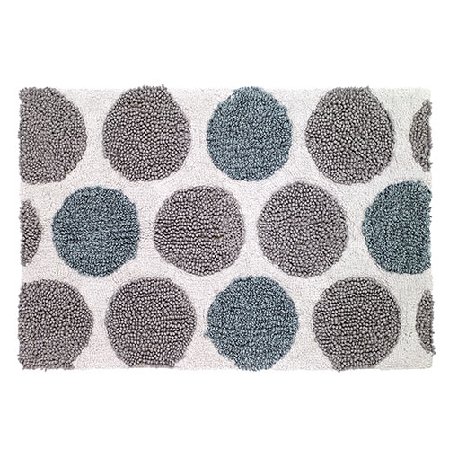 Avanti Dotted Circles Bath Rug