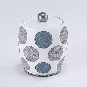 Avanti Dotted Circles Covered Jar