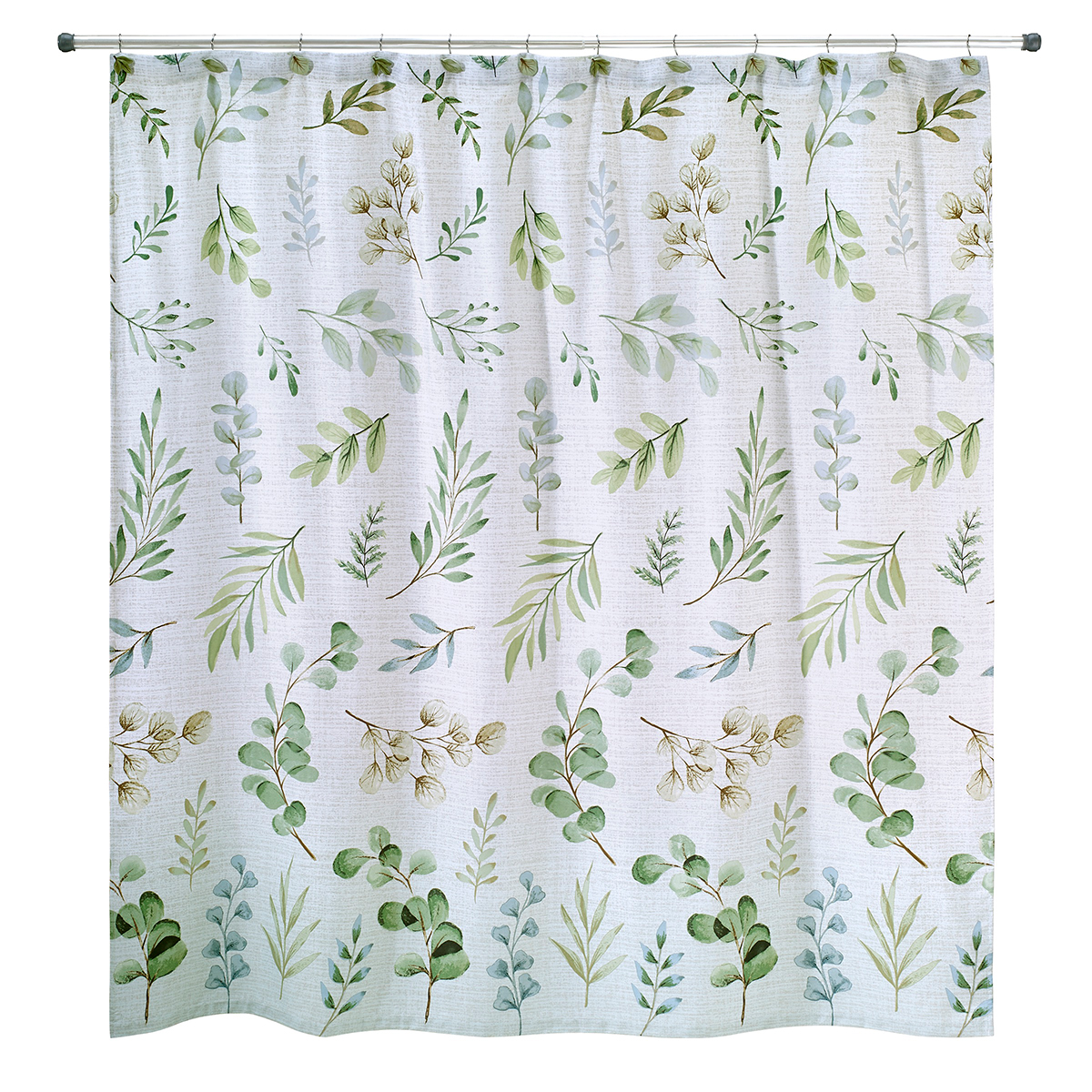 Avanti Ombre Leaves Shower Curtain